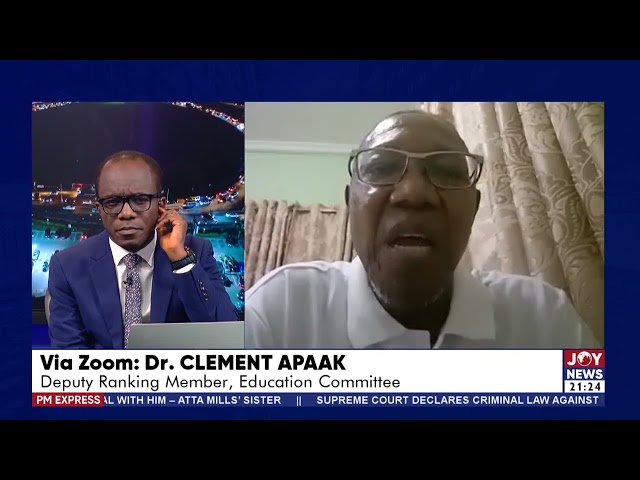 ⁣Dr. Clement Apaak warns that the prolonged strike will disrupt the academic calendar.