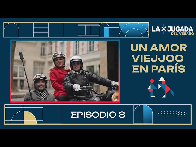 ⁣Amor VIEJJOO en París: ¡PASEO ROMÁNTICO! Wendy y Julián conocen París en moto | Episodio 8