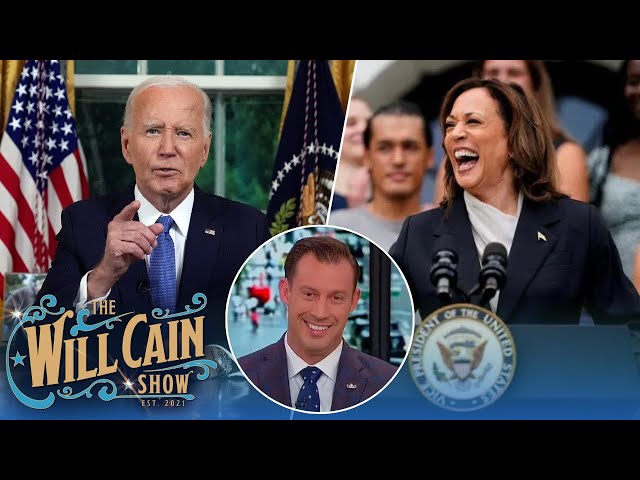 ⁣Live: Grading Biden's prime-time address! PLUS, is Kamala even ready? | Will Cain Show