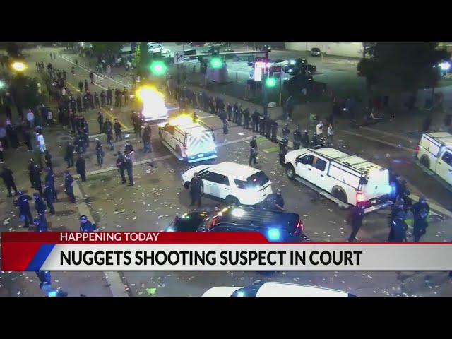 ⁣Suspect tied to Nuggets celebration shooting to appear in court