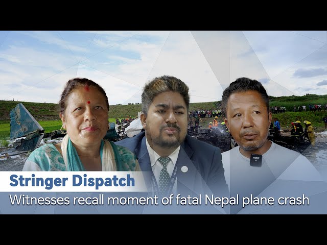 ⁣Stringer Dispatch: Witnesses recall moment of fatal Nepal plane crash
