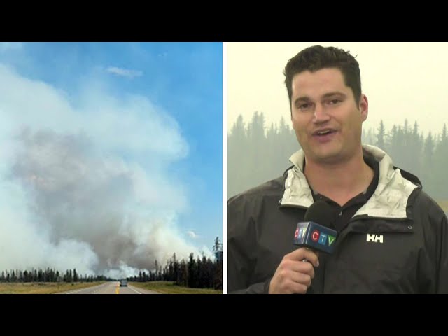 ⁣ALBERTA WILDFIRES | Extent of damage unknown in Jasper