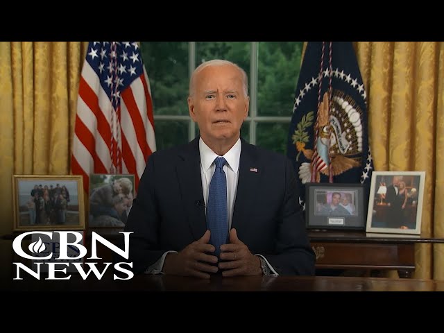 ⁣In Historic Speech, Biden Touts Record and Skirts Reason for Dropping Reelection Bid