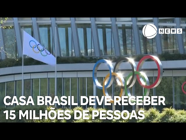 ⁣Casa Brasil deve receber 15 milhões de pessoas durante as Olimpíadas