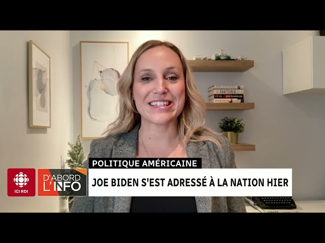 ⁣Adresse à la Nation de Joe Biden | D'abord l'info