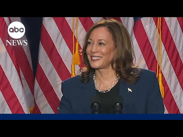 ⁣LIVE: VP Kamala Harris delivers remarks at American Federation of Teachers’ national convention