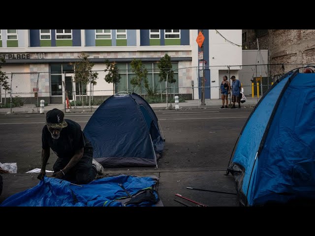 ⁣What does Newsom's order to clear homeless encampments mean?