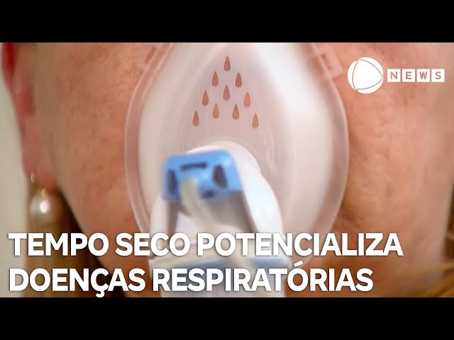 Baixa umidade do ar potencializa doenças respiratórias