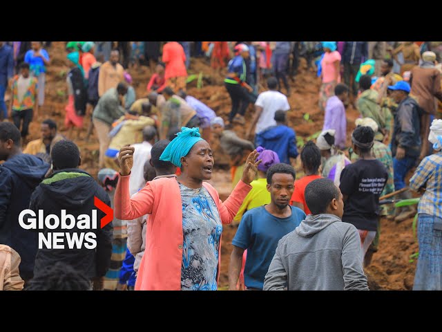 ⁣Ethiopia landslides: Death toll could rise to 500 as recovery efforts continue, UN says