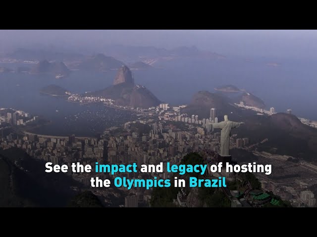 ⁣See the impact and legacy of hosting the Olympics in Brazil