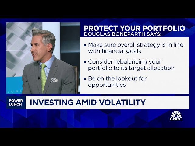 ⁣Bone Fide's Douglas Boneparth on protecting your portfolio while investing in volatility