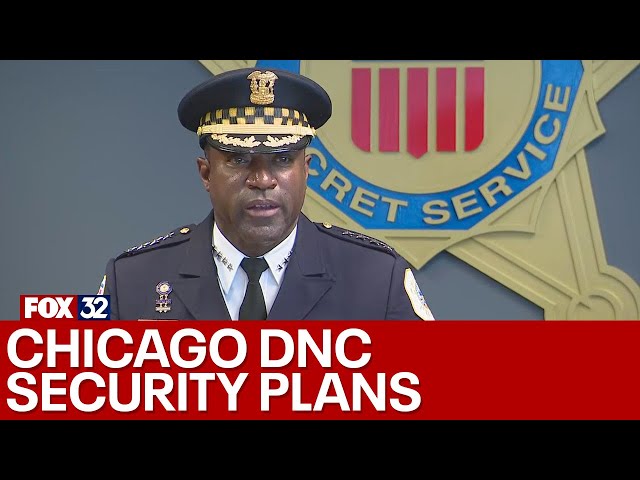 ⁣Chicago DNC: Officials release security plans ahead of convention