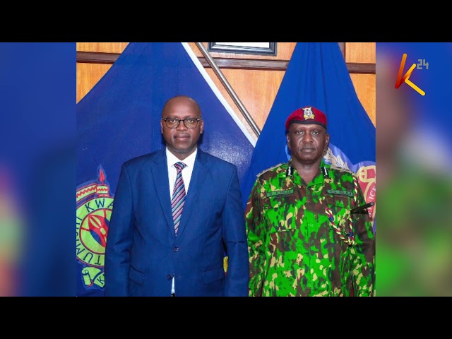 ⁣Ruto nominates Douglas Kanja as Inspector General of police