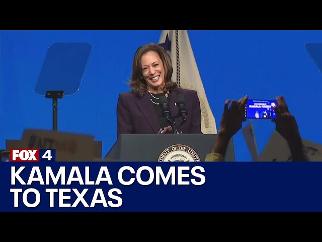 Kamala Harris addresses teachers union in Houston