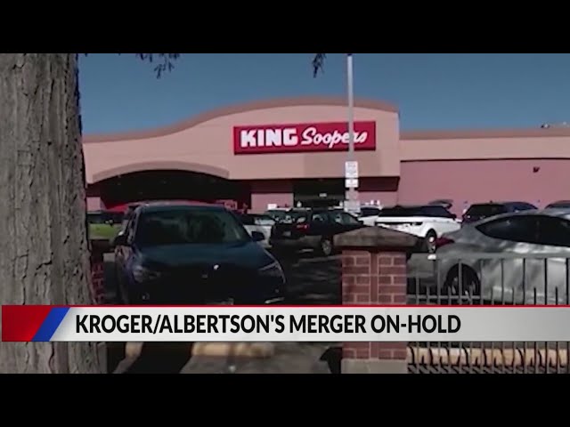 ⁣Kroger, Albertsons halt merger plans during Colorado lawsuit