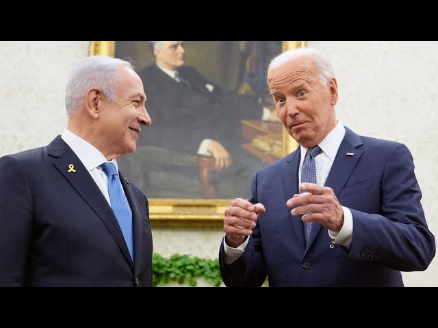 ⁣A chance to 'kiss and make up': Benjamin Netanyahu meets with Joe Biden