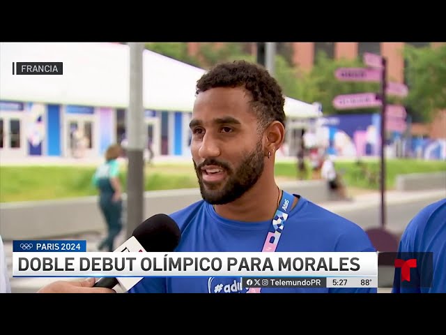 Doble debut olímpico para el nadador bayamonés Yeziel Morales