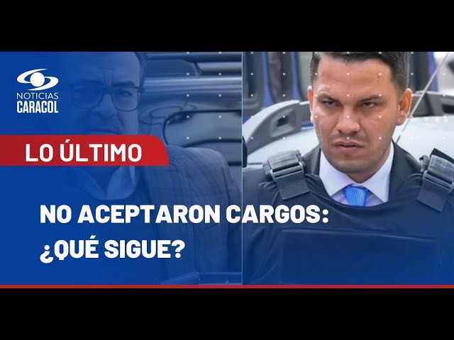 ⁣Olmedo López y Sneyder Pinilla no aceptan los cargos imputados por escándalo de UNGRD