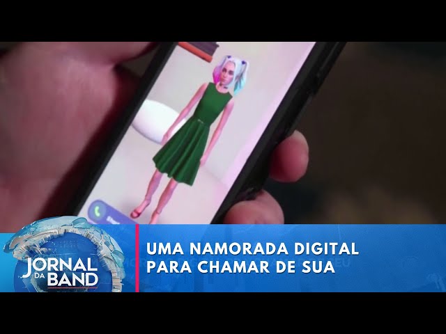 Romance digital: inteligência artificial é usada até para namorar | Jornal da Band