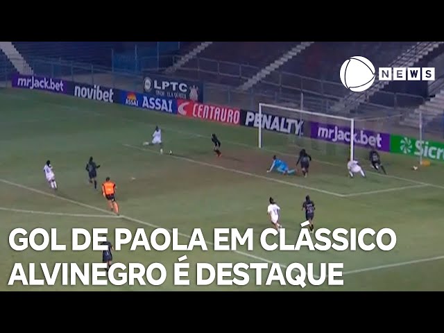 ⁣Lance de Energia: gol de Paola em clássico contra o Corinthians é destaque