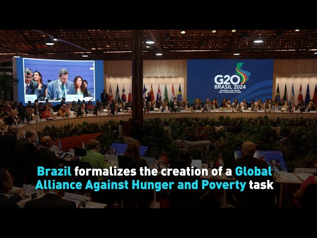 Brazil formalizes the creation of a Global Alliance Against Hunger and Poverty task force