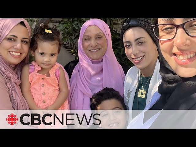 ⁣Out of Gaza but stuck in Egypt: Montreal-area family worries for loved ones