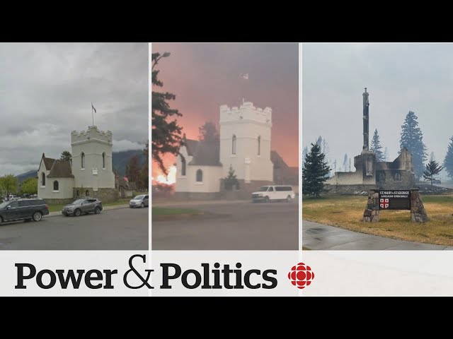 ⁣‘History has been lost’: Iconic Anglican church destroyed by Jasper wildfire | Power & Politics
