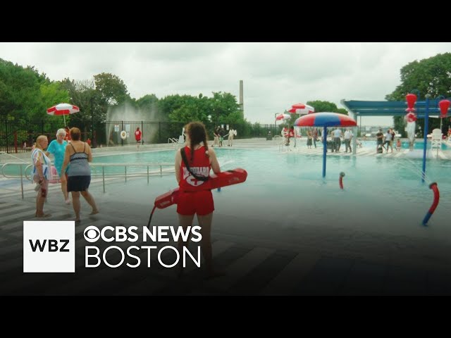 ⁣Clougherty Pool in Charlestown reopens after 2 years of renovations left it closed