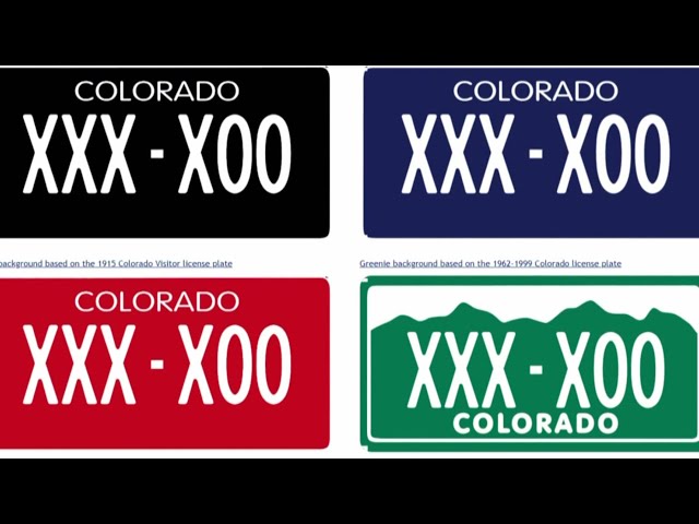 How Colorado vanity plates fund various organizations
