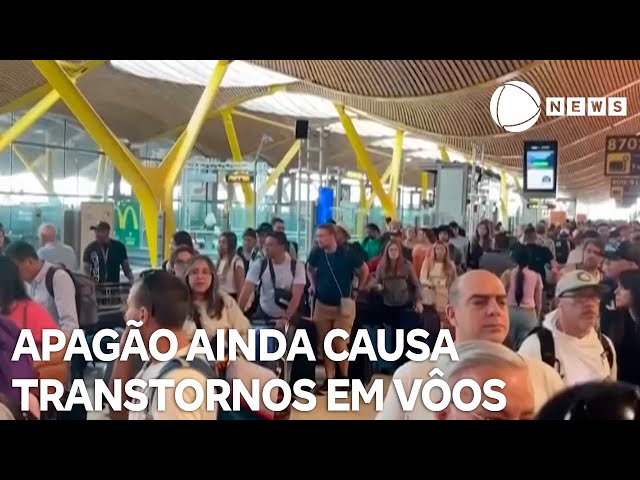 ⁣Cancelamento de vôos atrapalha brasileiros no exterior quase uma semana após apagão cibernético