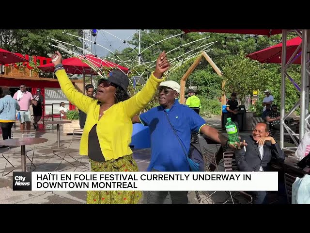 ⁣Haïti en Folie Festival currently underway in downtown Montreal