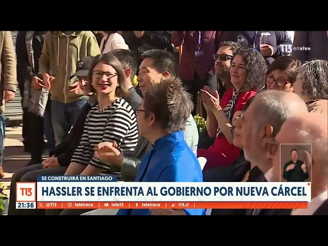 ⁣Alcaldesa Hassler se enfrenta al gobierno por nueva cárcel que se construirá en Santiago