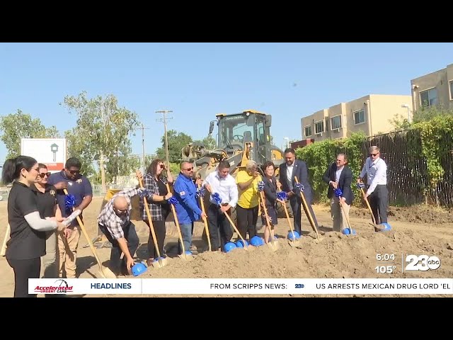 Groundbreaking event for affordable senior housing in Bakersfield