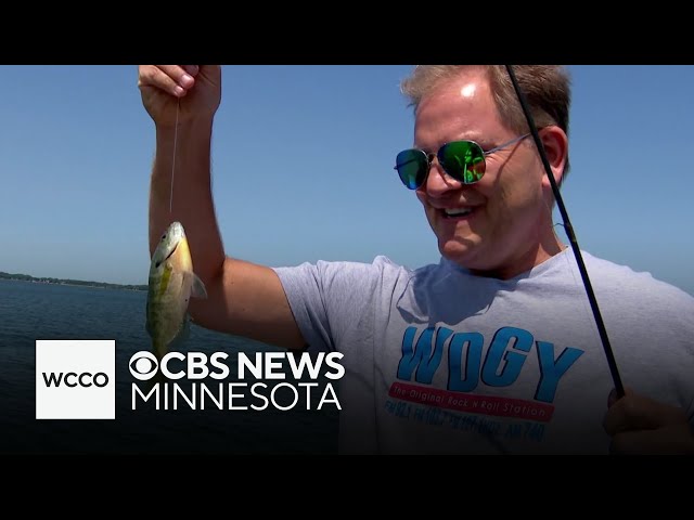 Chris Shaffer and Joseph Dames face off in fishing competition