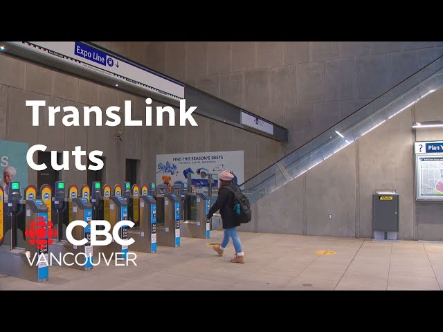 ⁣TransLink says services are under threat unless cash injected