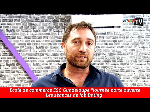 ⁣École de commerce ESG Guadeloupe "Journée porte ouverte - Les séances de Job Dating"