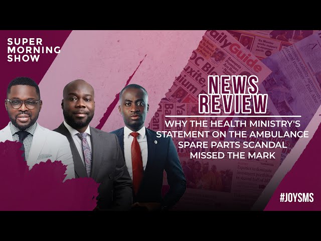 News Review: Why the Health Ministry Statement on the Ambulance Spare Parts Scandal Missed the Mark