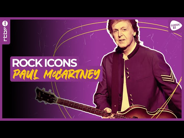 ⁣Paul McCartney : le légende de l'histoire du rock - Rock Icons