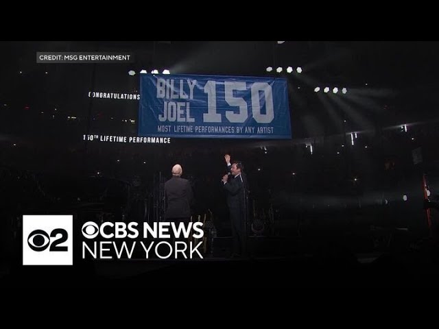 Billy Joel bids Madison Square Garden adieu