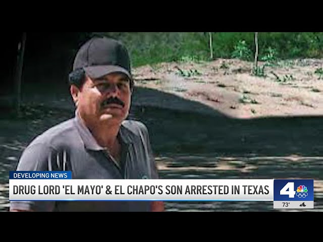 ⁣Drug lord 'El Mayo' and El Chapo's son arrested in Texas