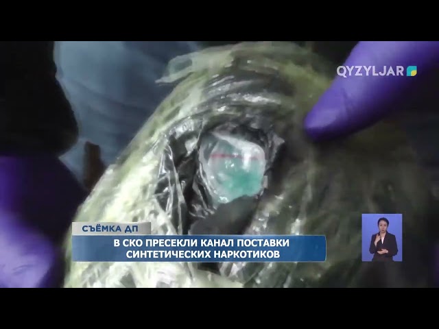 В СКО пресекли канал поставки синтетических наркотиков