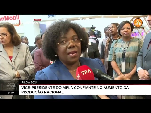 ⁣FILDA 2024 - Vice-Presidente do MPLA confiante no aumento da Produção Nacional