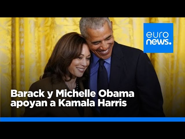 Elecciones en EE.UU.: El apoyo esperado pero crucial de Barack y Michelle Obama a Kamala Harris