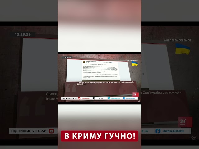 ⁣ТОП-канали Росії підняли ПАНІКУ через КРИМ #shorts