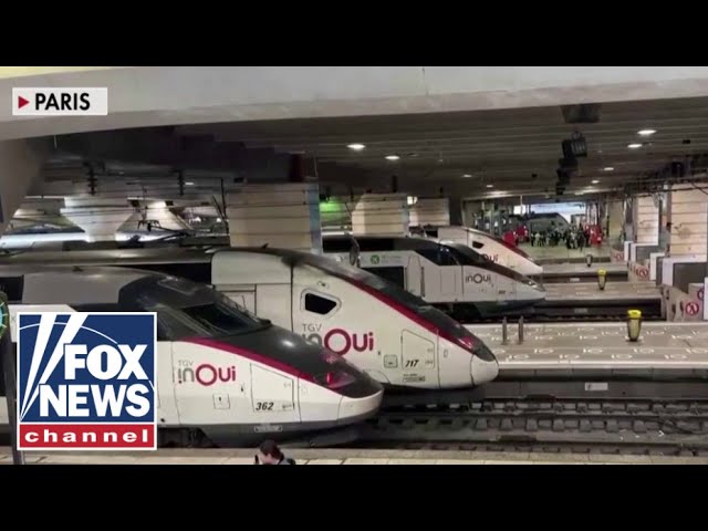 ⁣Arson attacks target French train lines ahead of Paris Olympics opening ceremony