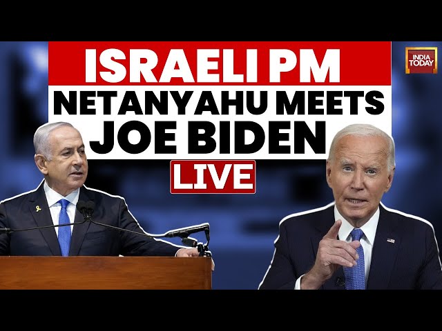 ⁣US News LIVE: Biden Urges Netanyahu To Accept Ceasefire & Hostage Deal In White House Meeting