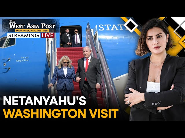 ⁣The West Asia Post LIVE: Netanyahu's Washington visit sparks protests, boycotts | WION News