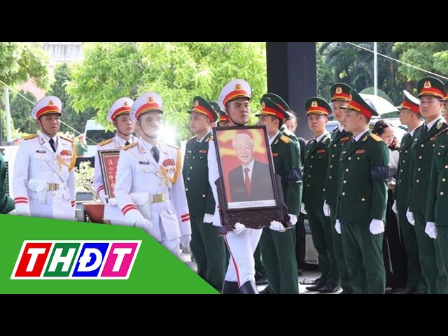 Xúc động tiễn biệt Tổng Bí thư Nguyễn Phú Trọng | THDT