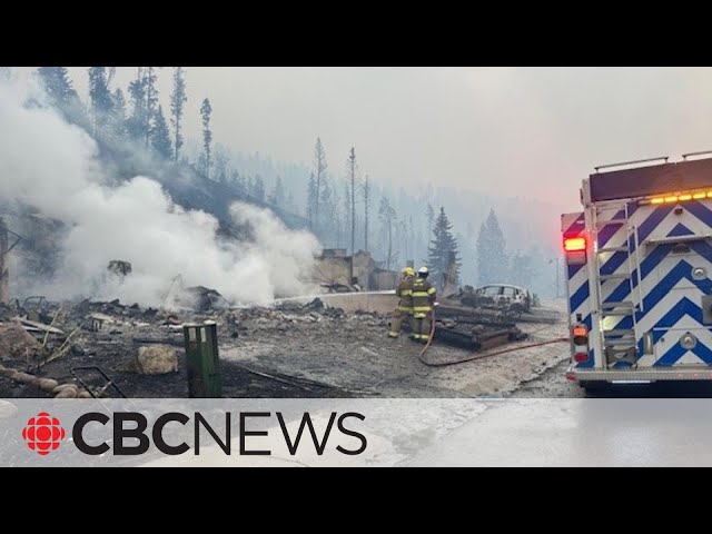 Buildings in Jasper in ashes as 'monster' wildfire spans 36,000 hectares