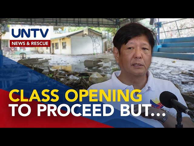 PBBM says opening of classes to proceed on July 29 if possible